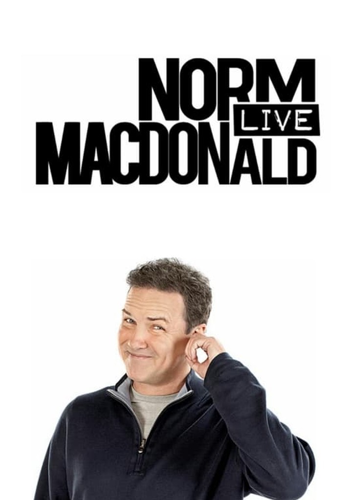 Norm Macdonald Live streaming tv show online